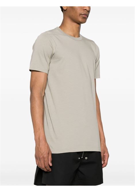 T-shirt a maniche level in grigio - uomo RICK OWENS | RU01D3264JA08